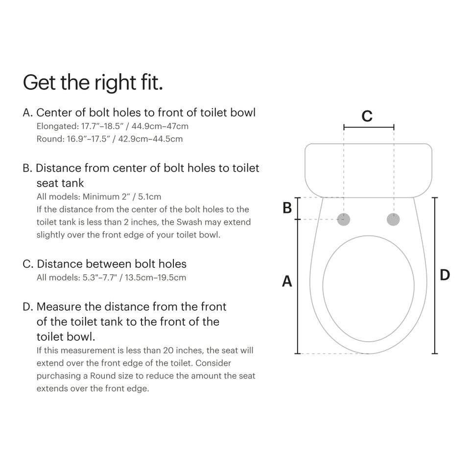Swash Thinline T44 Luxury Bidet Toilet Seat with Remote Control - Bidet Smart Store