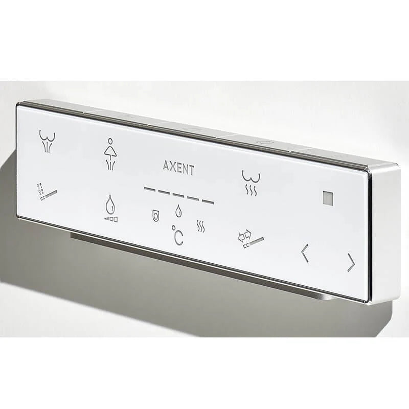 Eco-friendly AXENT.ONE Plus wall mounted toilet with sleek design and soft close lid
