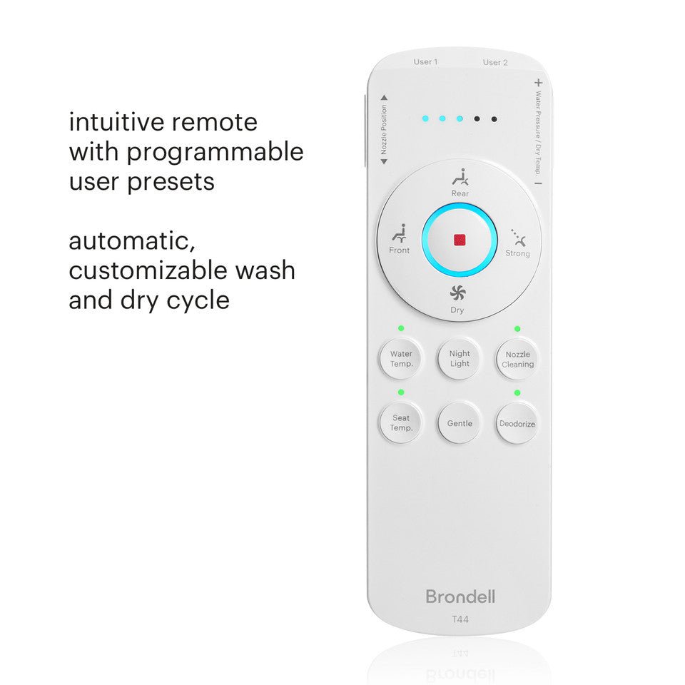 Swash Thinline T44 Luxury Bidet Toilet Seat with Remote Control - Bidet Smart Store